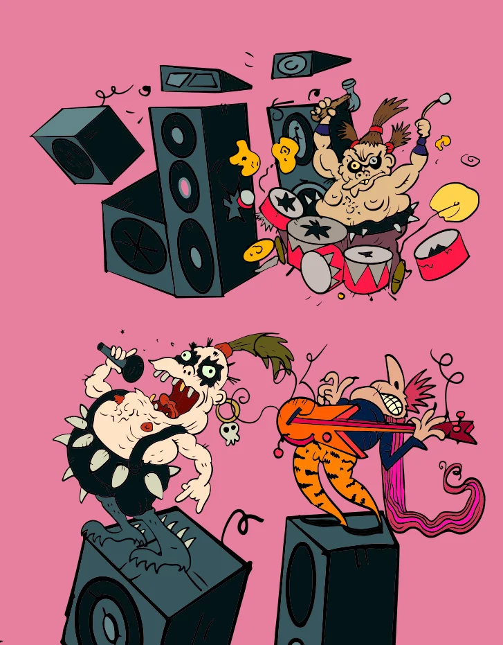 Rockere,rockeband