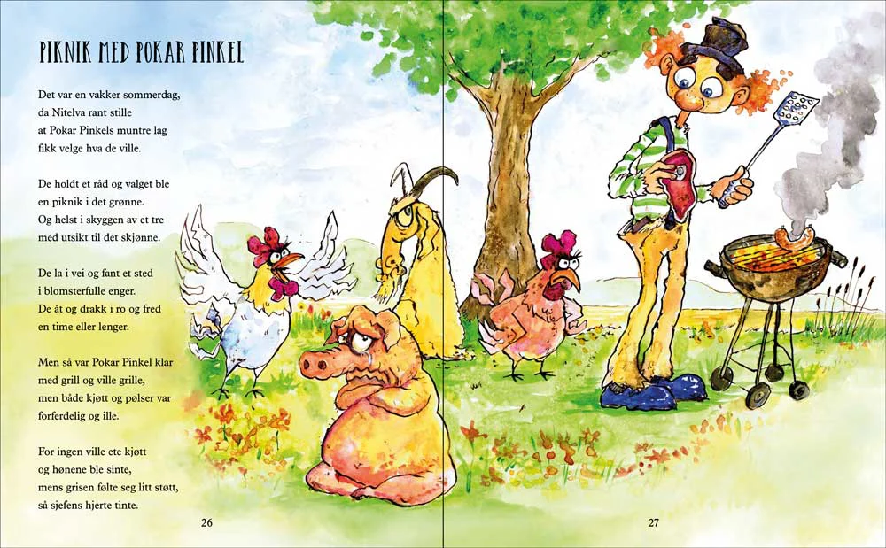 barnebok, billedbok, illustrasjon, roman, barn, lese, tegne, fantasi