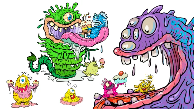 Monstre i mange varianter
