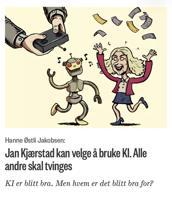 Tung og robotene